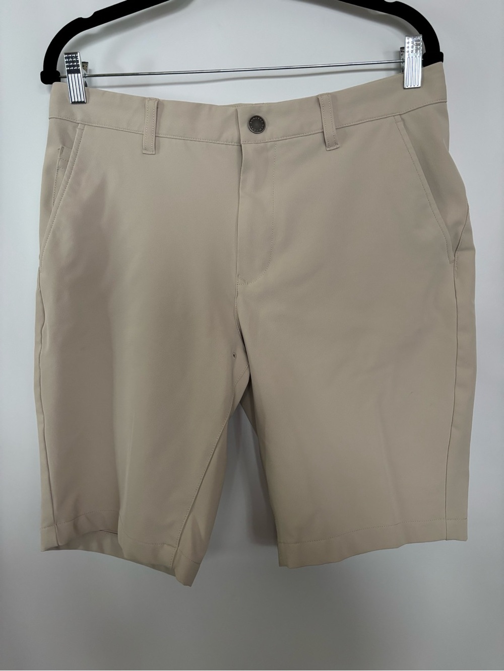 Bonobos Performance Golf Shorts Tan Size 31 10” inseam